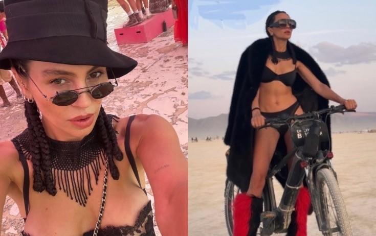 Günay “Burning man”də - FOTO