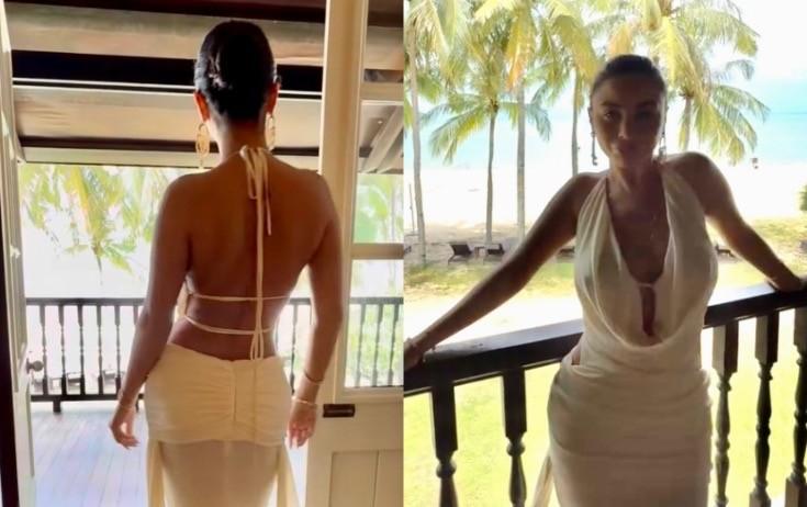 Ayselin diqqət çəkən geyimi - VİDEO