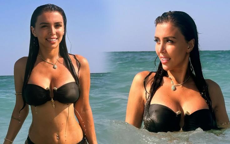 Renka çimərlik geyimində - FOTO