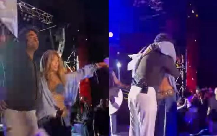 Müğənnilərin gündəm olan rəqsi - VİDEO