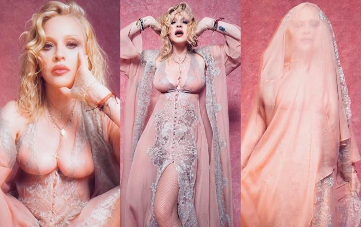 Madonnanın açıq-saçıq FOTOSESSİYASI