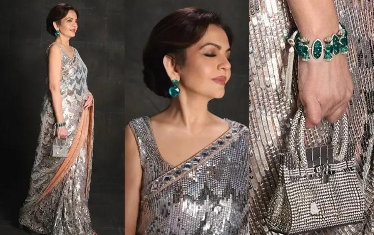 Nitanın brilyant qaşlı çantası - FOTO