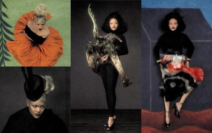 Rihanna müxtəlif obrazda - FOTO