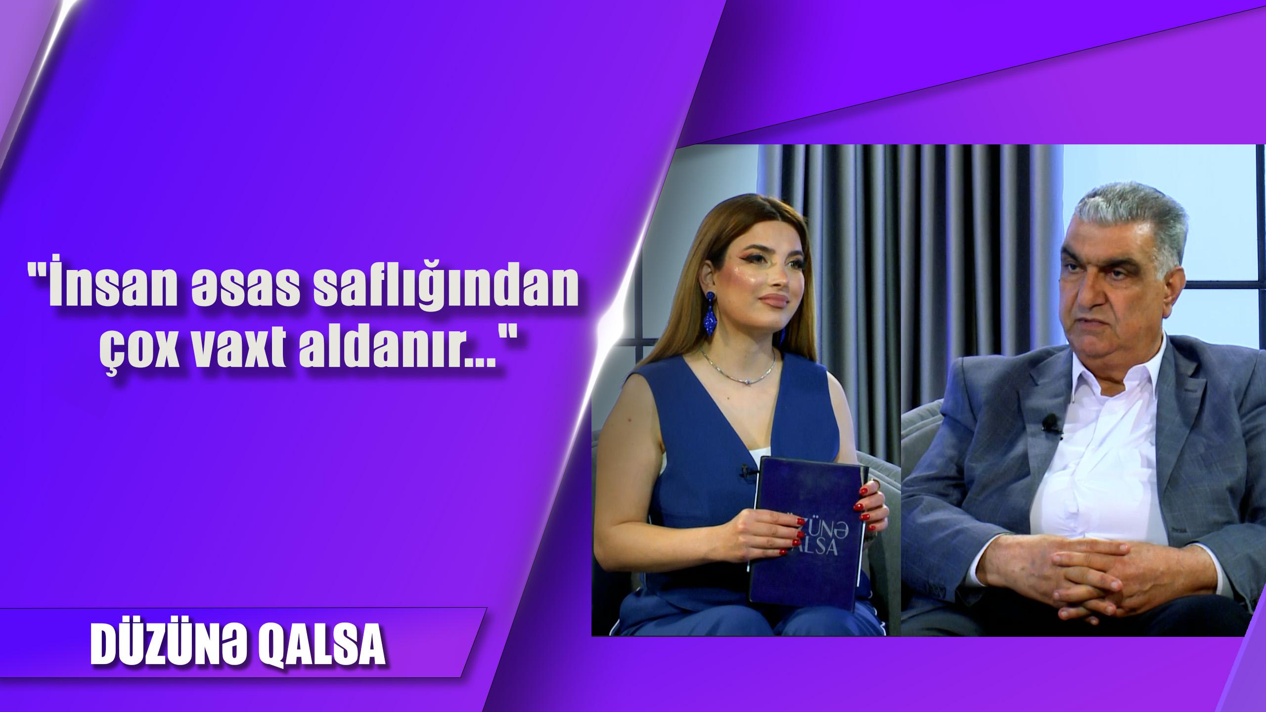 İnsan əsas saflığından çox vaxt aldanır... Azad Şükürov 05.05.2024